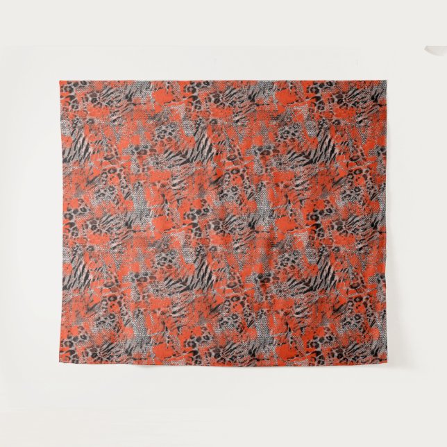 Tapiz Africano, tribal. (Anverso (horizontal))