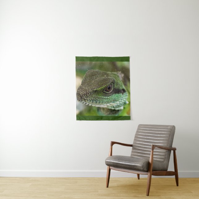 Tapiz Agama, lagarto (In situ)