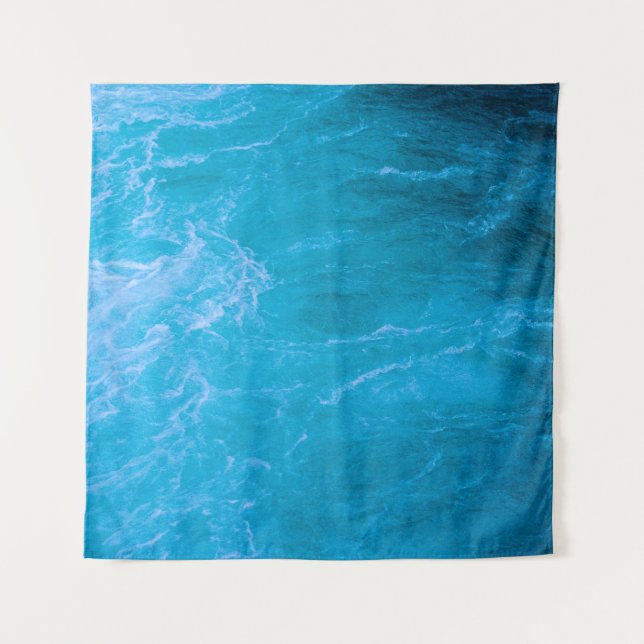 Tapiz Agua azul transparente (Anverso)