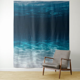 Tapiz Agua del mar oceánico bajo el mar