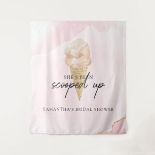 Tapiz Agua helada crema de agua ducha de novia foto fond