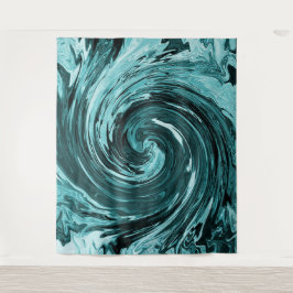 Tapiz Aguas salvajes del Caribe...