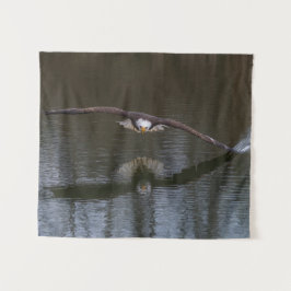 Tapiz Águila calva en vuelo