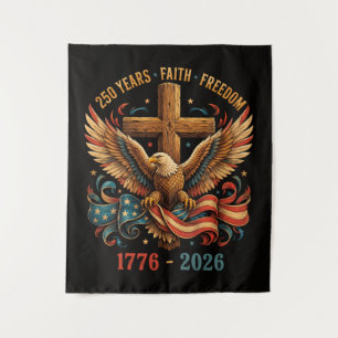 Tapiz Águila Patriótica 250 Años de Fe y Libertad