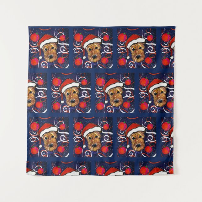 TAPIZ AIREDALE TERRIER (Anverso)