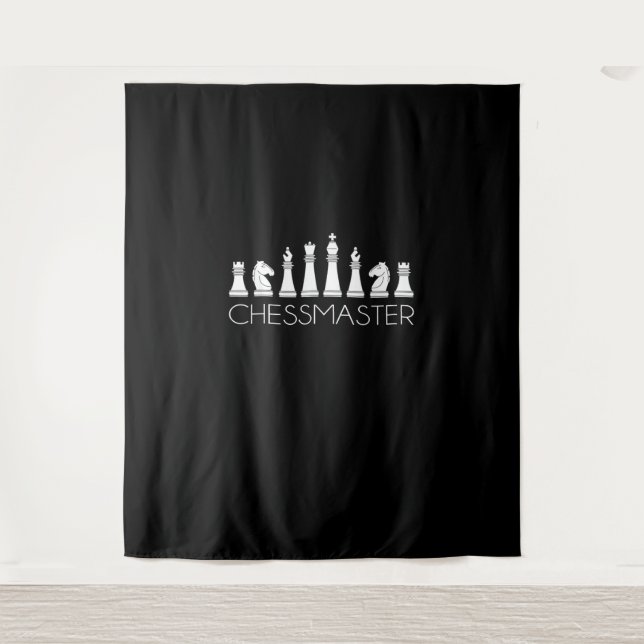 Tapiz Ajedrez - Maestro de ajedrez (Anverso)