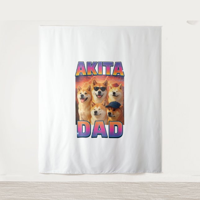 Tapiz Akita (Anverso)