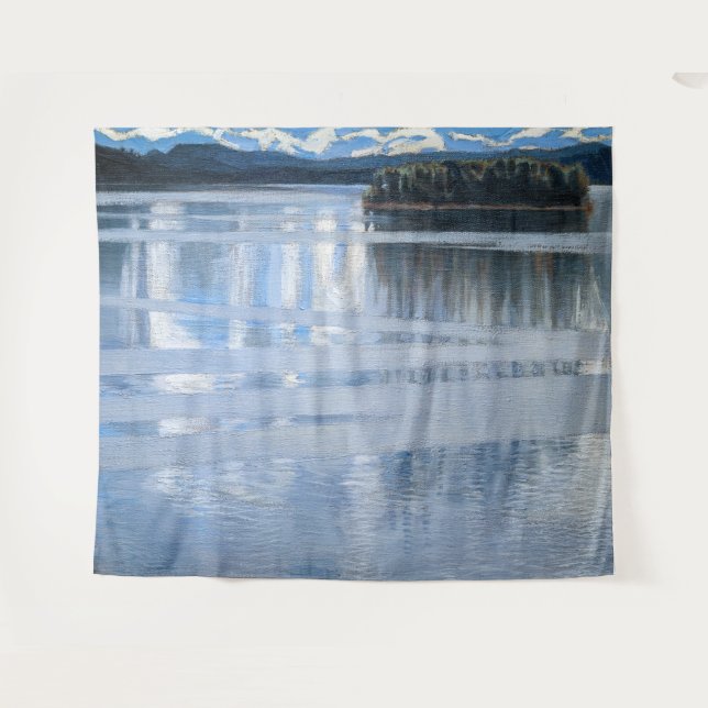 Tapiz Akseli Gallen-Kallela - Lago Keitele (Anverso (horizontal))