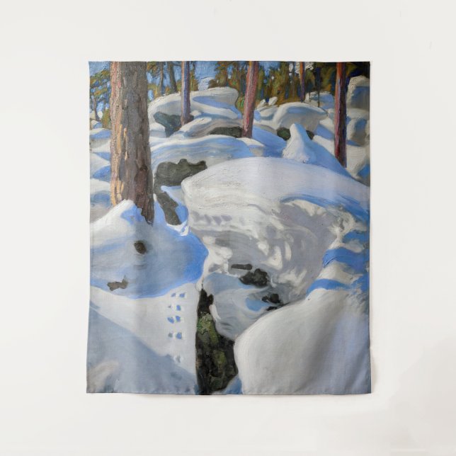 Tapiz Akseli Gallen-Kallela - Lair of the Lynx (Anverso)