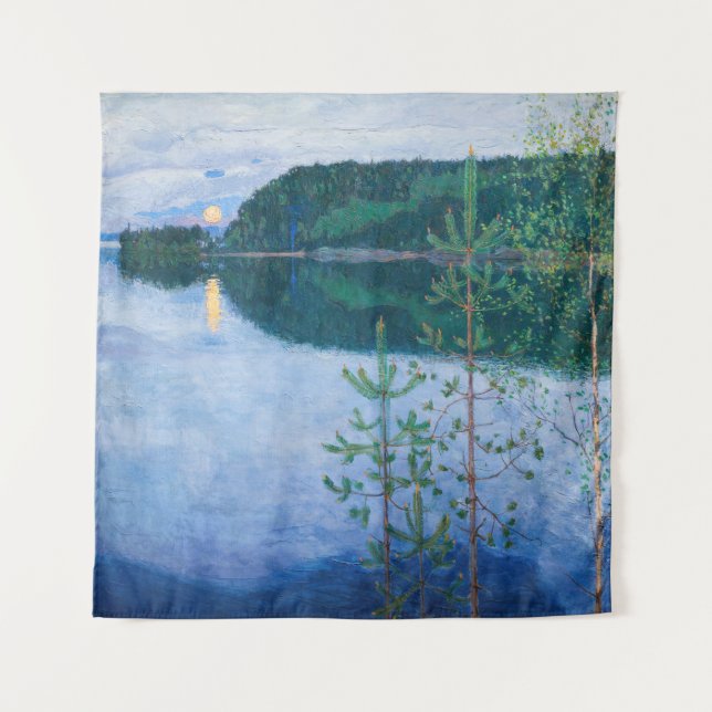 Tapiz Akseli Gallen-Kallela - Noche de primavera (Anverso)