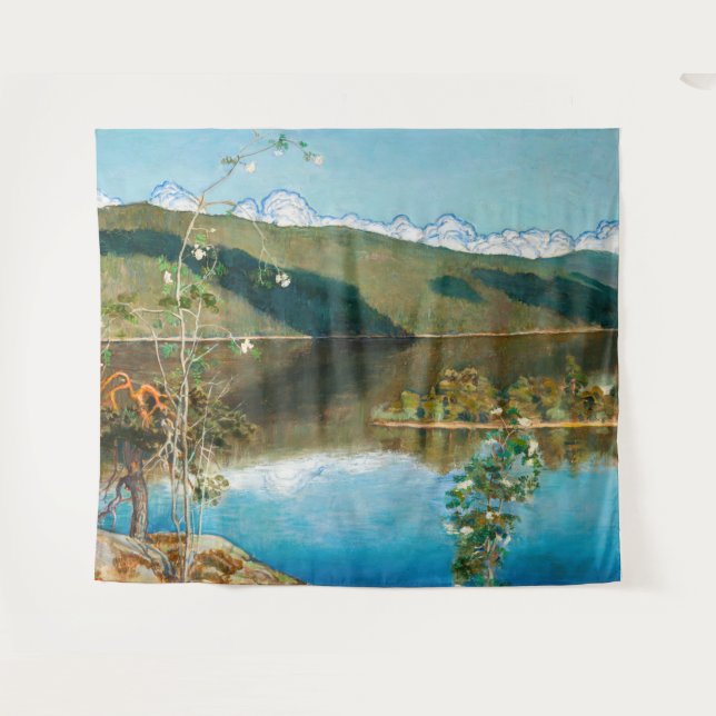 Tapiz Akseli Gallen-Kallela - Nubes en el horizonte (Anverso (horizontal))