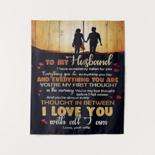 Tapiz Al regalo de mi marido, la decoración interior