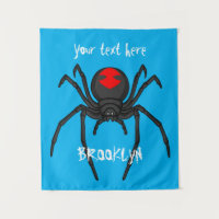 Alarmante ilustracion personalizado de araña de vi