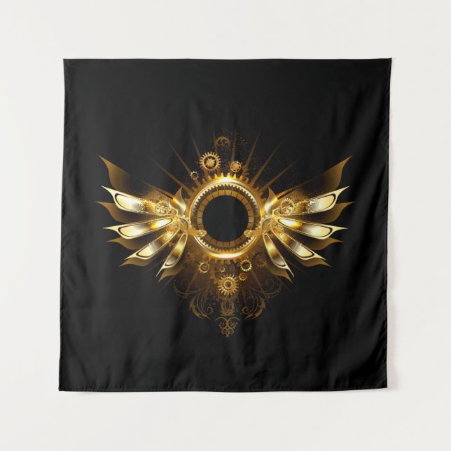 Tapiz alas de estilo steampunk (Anverso)