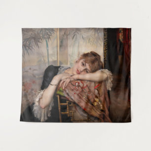 Tapiz Albert Edelfelt - La Parisienne / Virginie