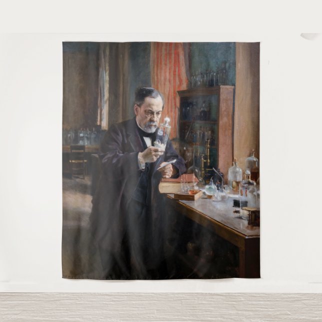 Tapiz Albert Edelfelt - Retrato de Louis Pasteur (Anverso)