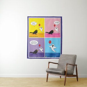 Tapiz Alcanzar el cómic de objetivo opuesto