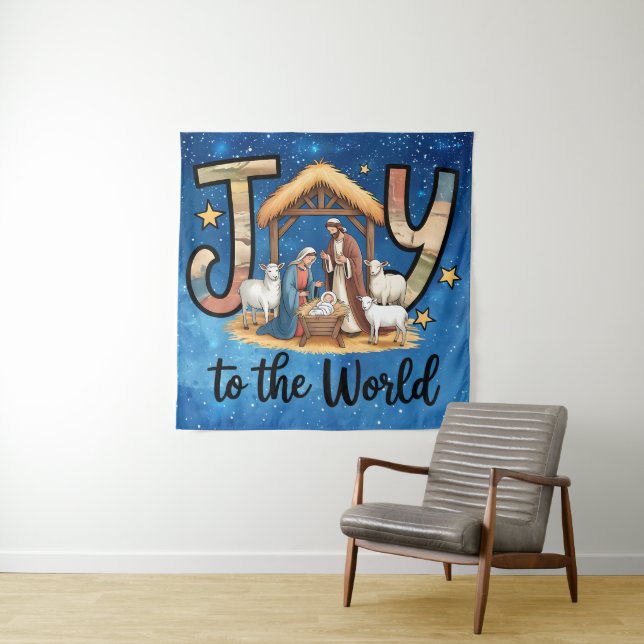 Tapiz Alegría Al Mundo (In situ)