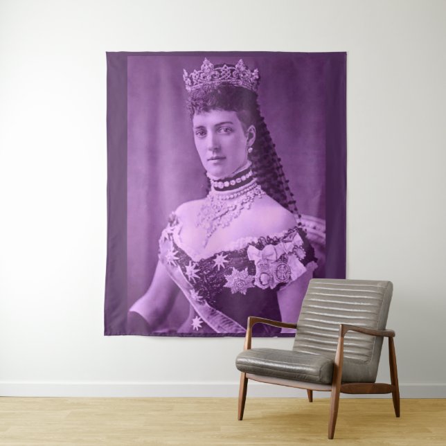 Tapiz Alejandría de Dinamarca en lavanda (In situ)