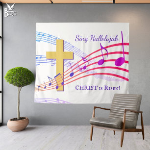 Tapiz ALELUYA CRISTO HA RESUCITADO Pascua