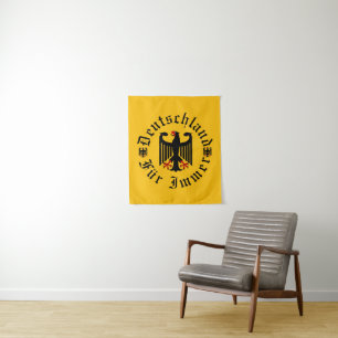 Tapiz Alemania/Deutschland Por siempre/águila negra naci