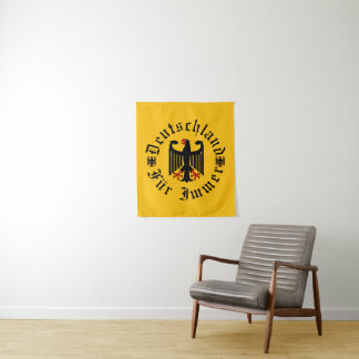 Tapiz Alemania/Deutschland Por siempre/águila negra naci