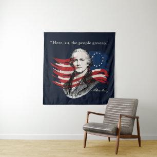 Tapiz Alexander Hamilton