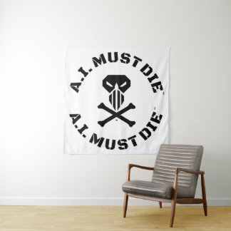 Tapiz Alfabeto con logotipo (fuente militar) A.I. Must D