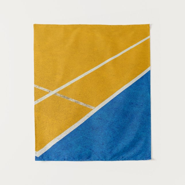 Tapiz Alfombra de área amarilla (Anverso)