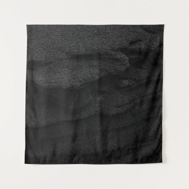 Tapiz Alfombra de área negra y gris (Anverso)