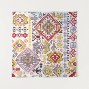 Tapiz Alfombra india, mandala de paisley, yoga