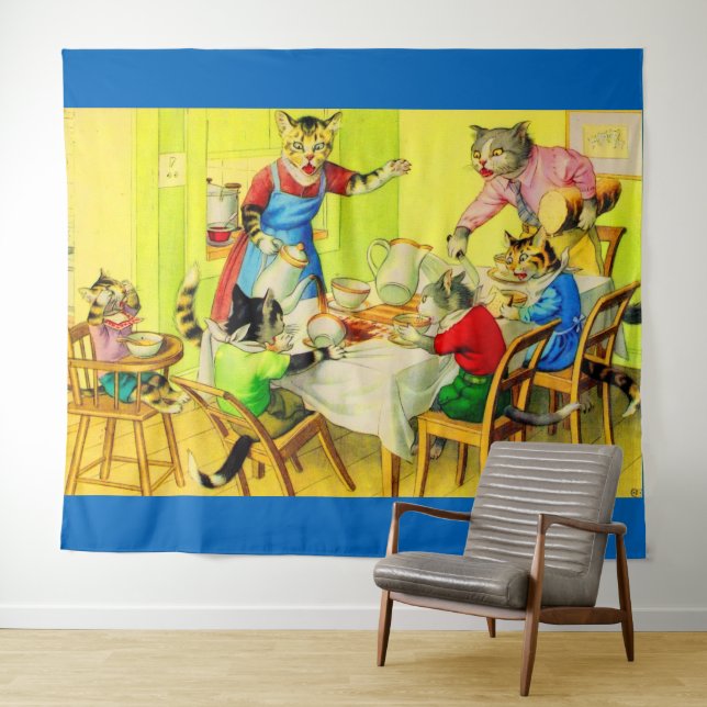 Tapiz Alfred Mainzer gatilla Huerta de la cena (In situ (horizontal))