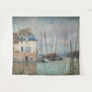 Tapiz Alfred Sisley - Inundación en Port-Marly 1876