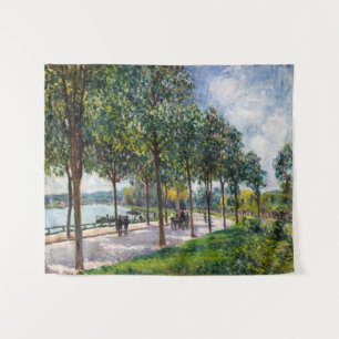 Tapiz Alfred Sisley - Paseo de Castaños