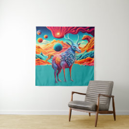 Tapiz Alien Wildlife