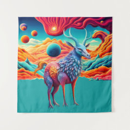 Tapiz Alien Wildlife