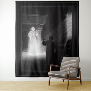 Tapiz Alix Apparaissant Au Masque por Tony Robert-Fleury