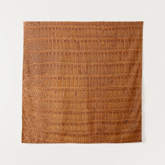 Tapiz Alligador de cocodrilo textura de cuero reptil cer