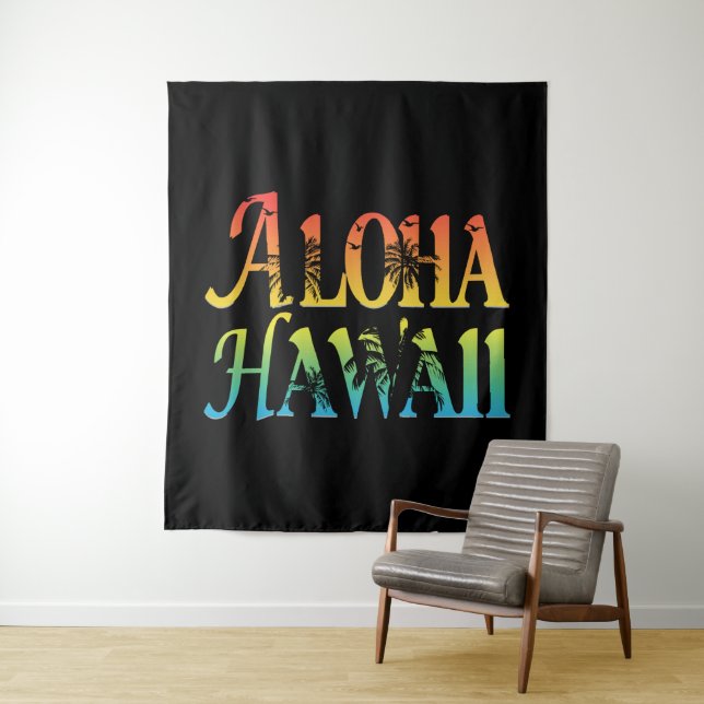 Tapiz Aloha Hawaii (In situ)
