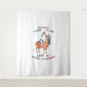 Tapiz Alpaca tus bolsas vamos a escalar Unicornio