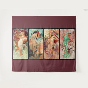 Tapiz Alphonse Mucha, Las cuatro estaciones (1896)