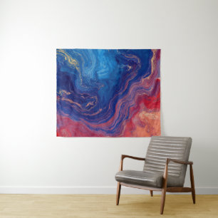 Tapiz "Alquimia de corrientes" - Un colorido resumen