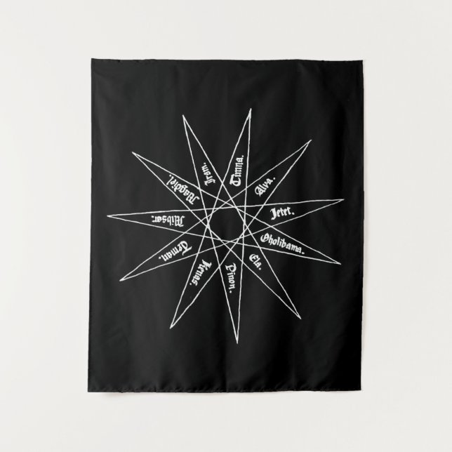 Tapiz Altar Hanging Tapestry - Red Dragon (Dragon Rouge) (Anverso)