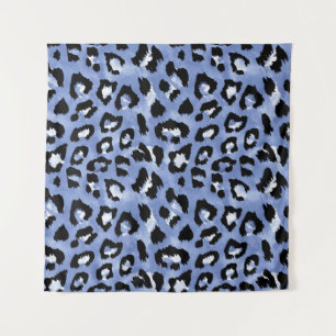 Tapiz Altura de la piel animal: Leopardo de las acuarela