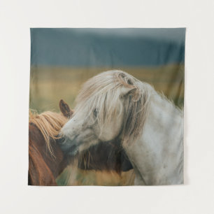 TAPIZ AMABLE PAREJA DE CABALLOS