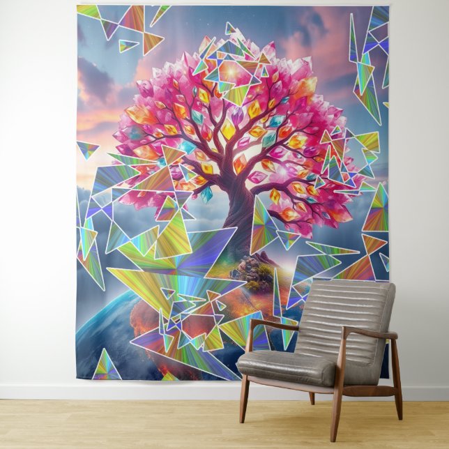 Tapiz Amanecer de árbol (In situ)