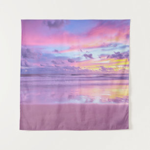 Tapiz Amanecer de golosinas: vistas a la playa.