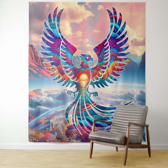 Tapiz Amanecer en Fénix (In situ)