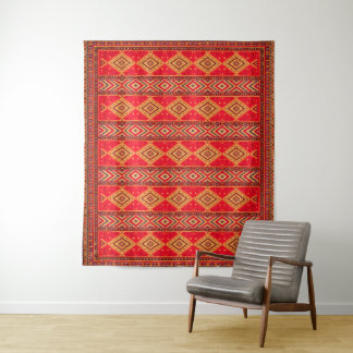Tapiz Amanecer marroquí: Elegancia geométrica de Boho