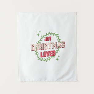 Tapiz Amante de la Navidad alegre